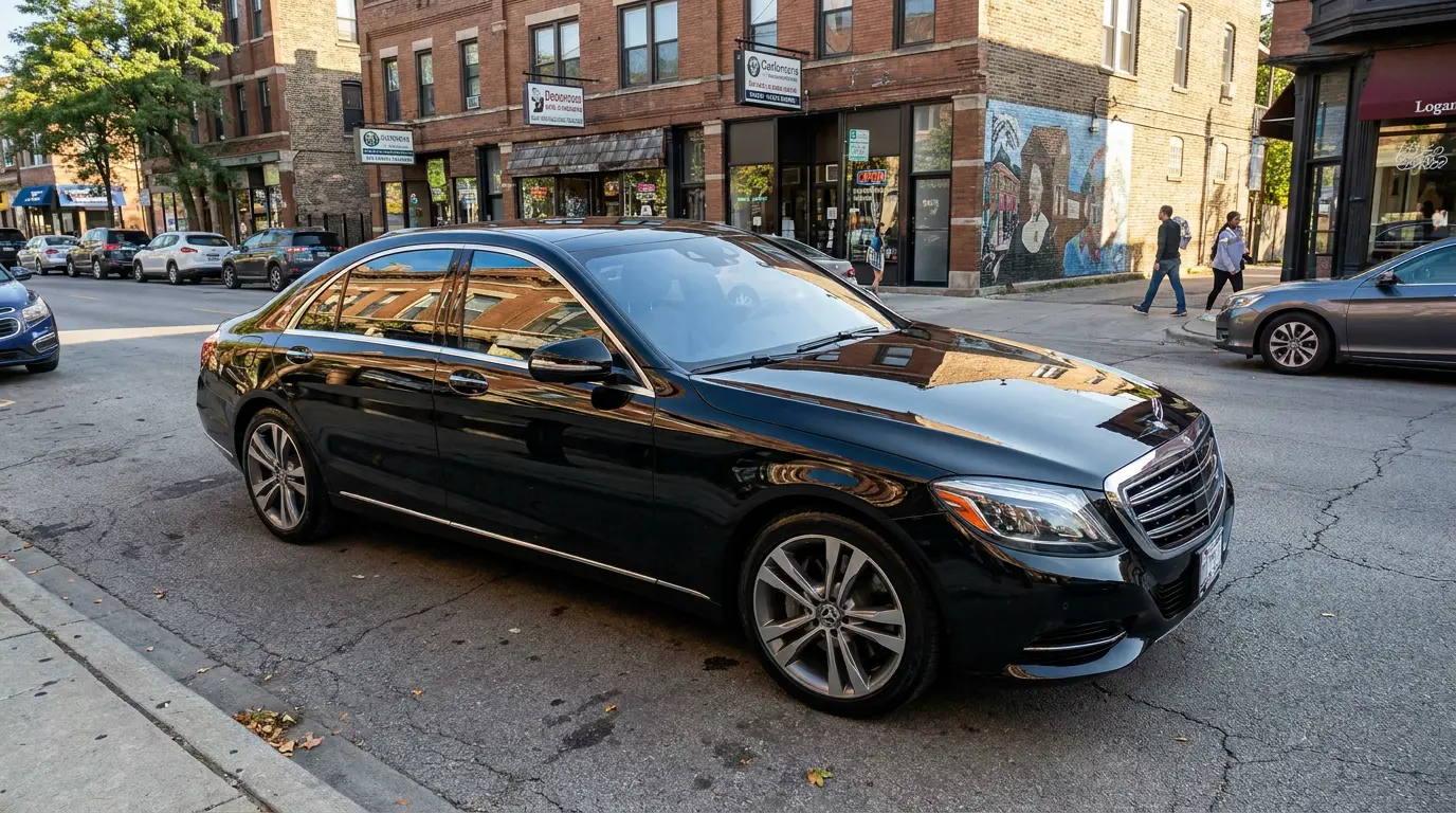 Auto detailing process at Great Gatsby Chicago